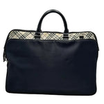 Load image into Gallery viewer, Burberry Nova Check Black Label Business Bag Nylon Black (Pre-owned)
