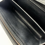 Load image into Gallery viewer, Bottega Veneta Black Intrecciato Woven Nappa Leather Continental Wallet (Pre-owned)
