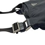 Load image into Gallery viewer, Prada Nylon Black Messenger Crossbody Bag (Pre-owned)
