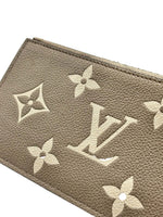Load image into Gallery viewer, Louis Vuitton Empreinte Monogram Giant Pochette Felicie Zippered Insert Tourterelle Creme (Like new) MY7J29V
