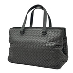 Load image into Gallery viewer, Bottega Veneta Intrecciato Medium Accordion Tote Pacific Dark Grey (Pre-owned) XBVDKK2
