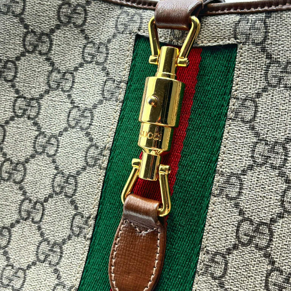 Gucci Jackie 1961 Small GG Supreme Shoulder Bag (Like new) MT7BDQ3
