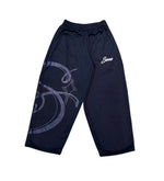Load image into Gallery viewer, Sono Thrum Blue Barrel Sweatpants
