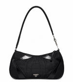 Load image into Gallery viewer, Prada Black Nylon Quilted Shoulder Bag (Pre-owned) YHJT39X
