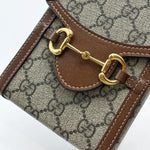 Load image into Gallery viewer, Gucci Horsebit 1955 Mini Bag GG Supreme Canvas (Like new) V3DVQXQ
