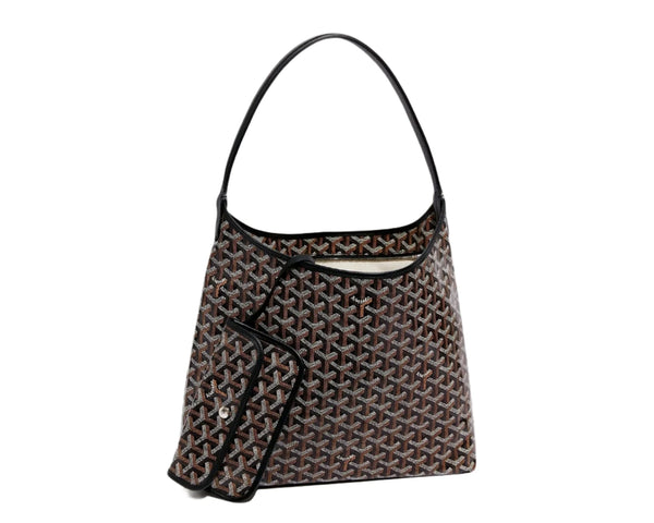 Goyard  Goyardine Boheme Hobo Black