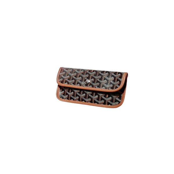 Goyard  Goyardine Boheme Hobo Black/Tan