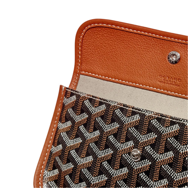 Goyard  Goyardine Boheme Hobo Black/Tan