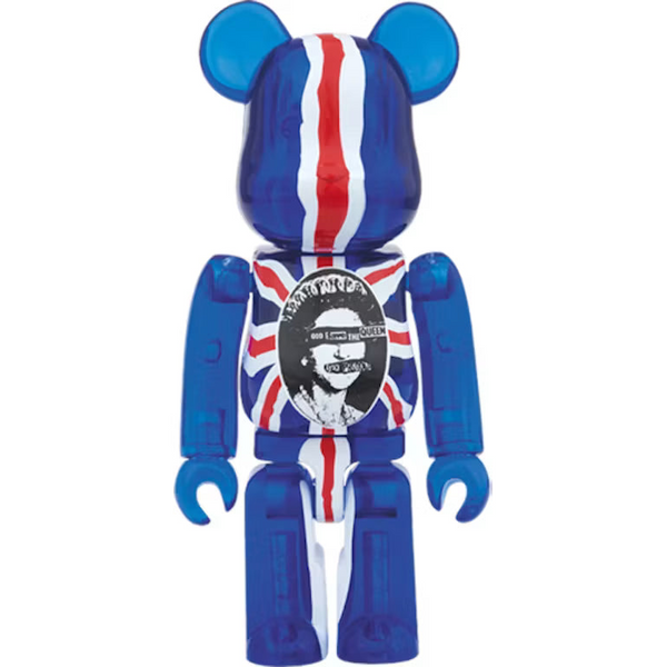 Bearbrick God Save The Queen Clear Ver. 400% ONLY