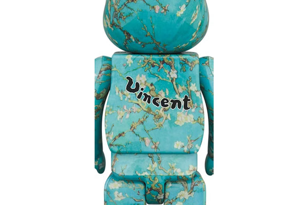 Bearbrick x Van Gogh Museum Van Gogh (Almond Blossom) 400% ONLY