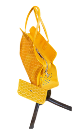 Load image into Gallery viewer, Goyard Ardie PM ACHS HARD Handbag Yellow “Rank A”
