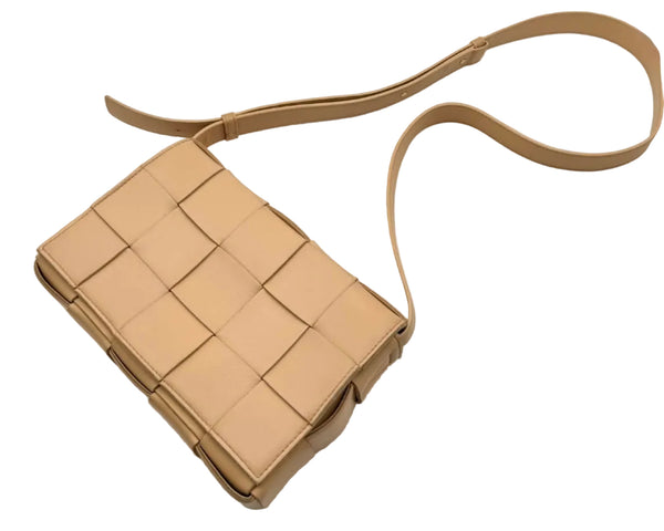 Bottega Veneta Cassette Intreccio Crossbody Bag Cob (Like new)