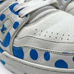 Load image into Gallery viewer, Louis Vuitton x Yayoi Kusama Trainer White Blue (Pre-owned)
