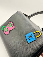 Load image into Gallery viewer, Louis Vuitton Cluny handbag Black Epi Leather (Like new) J3GCDHM
