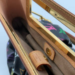 Load image into Gallery viewer, Louis Vuitton Multicolor Monogram “Murakami” Judy Black Bag (Like new)

