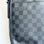 Load image into Gallery viewer, Louis Vuitton Damier Graphite District Messenger Bag PM (Pre-owned) D8TBJDW
