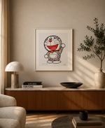 Load image into Gallery viewer, Takashi Murakami Doraemon: Here We Go! (Framed)
