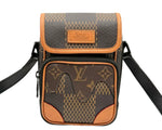 Load image into Gallery viewer, Louis Vuitton x Nigo Amazone Messenger Damier Ebene Giant Nano Brown (Pre-owned)
