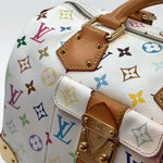 Load image into Gallery viewer, Louis Vuitton x Takashi Murakami White Monogram Multicolor Speedy 30 Bag (Pre-owned) QG6YDR4
