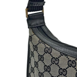 Load image into Gallery viewer, Gucci GG Canvas Hobo Leather Shoulder Bag (Pre-owned) K44VJ32
