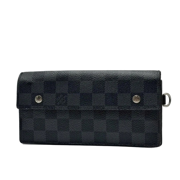Louis Vuitton Damier Graphite Canvas Modulable Long Wallet (Pre-owned)