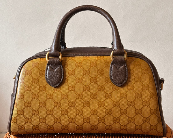 Gucci x adidas Medium Duffle Bag Beige/Brown