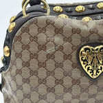 Load image into Gallery viewer, Gucci Babouska Crystal GG Crest Dome Bag (Pre-owned) 74G4KYW
