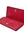 Balenciaga Red Lambskin Leather Giant 12 Silver Bi-Fold Long Continental Wallet (Pre-owned)