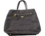 Load image into Gallery viewer, Prada Tessuto Saffiano Nylon Tote Bag Black (Pre-owned)
