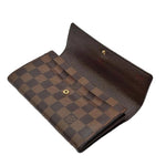 Load image into Gallery viewer, Louis Vuitton Sarah Wallet Damier Ebene (Like new)
