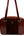 Dior Burgundy Suede Leather Shoulder Bag One Strap Vintage (Pre-owned)
