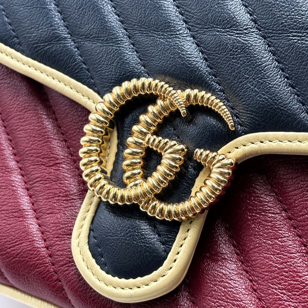 Gucci GG Torchon Marmont Mini Top Handle (Like new) 38H63XM