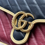 Load image into Gallery viewer, Gucci GG Torchon Marmont Mini Top Handle (Like new) 38H63XM

