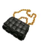 Load image into Gallery viewer, Bottega Veneta Chain Cassette Bag Black Nappa Leather (Like new) 9XBH76K
