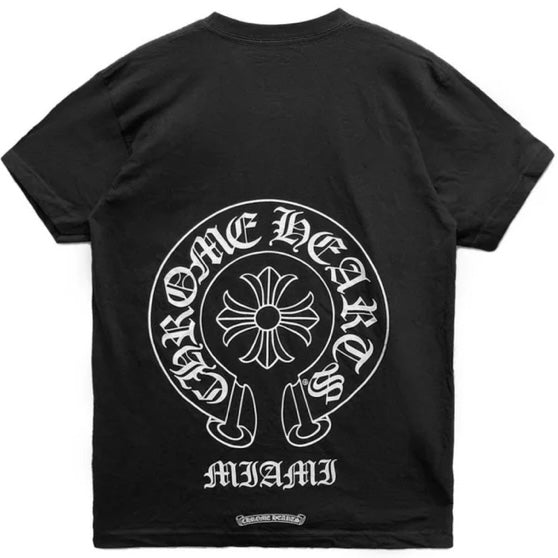 Chrome Hearts  Miami Exclusive Horseshoe Short Sleeve Tee