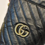 Load image into Gallery viewer, Gucci GG Marmont Bucket Bag Diagonal Quilted Leather Mini (Pre-owned)

