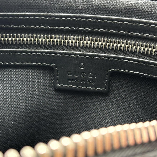 Gucci GG Supreme Belt Bag Black Grey (Like new) BGWB2HM