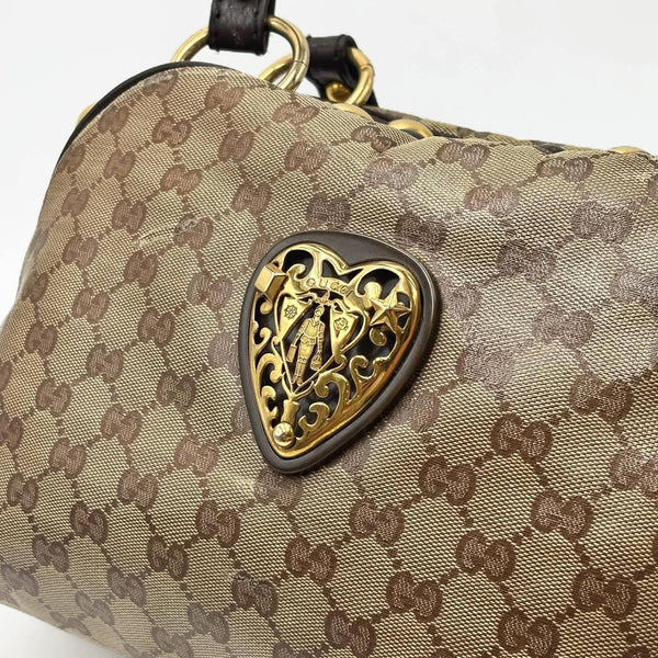 Gucci Babouska Crystal GG Crest Dome Bag (Pre-owned) 74G4KYW