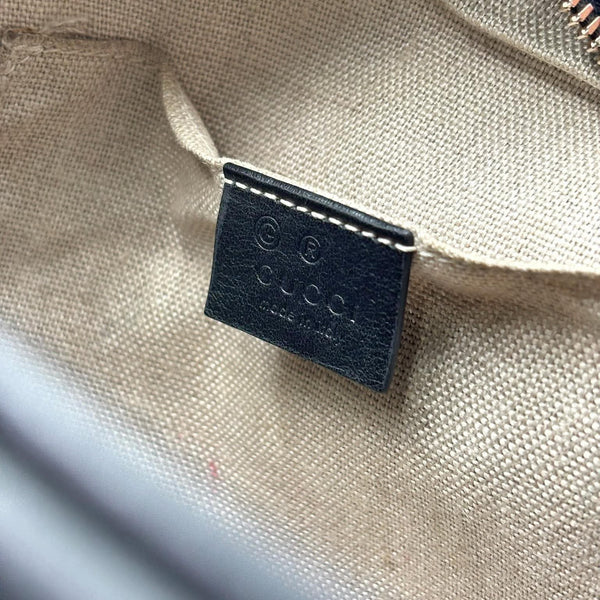 Gucci Microguccissima Mini Bree Messenger Bag Black (Pre-owned) 9H6T8KC