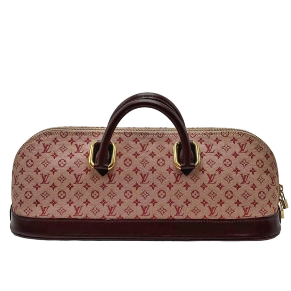 Louis Vuitton Cherry Monogram Mini Lin Horizontal Alma Bag (Pre-owned)