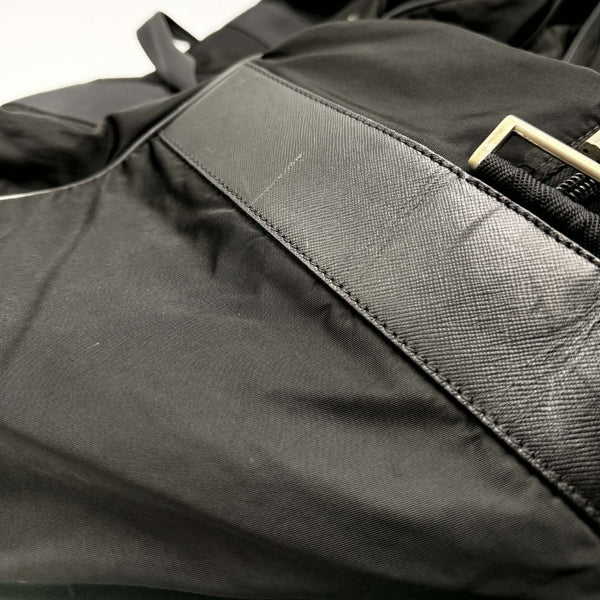 PRADA Re-Nylon and Saffiano leather duffle bag (Pre-owned)