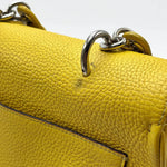Load image into Gallery viewer, Dior Light Yellow Leather Mini Be Dior Top Handle Bag (Pre-owned)
