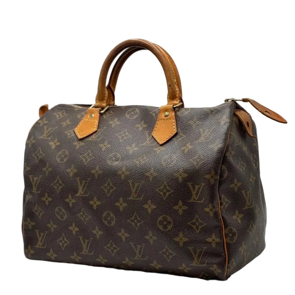 Louis Vuitton Monogram Canvas Speedy 30 Bag (Pre-owned) X6VCTWY