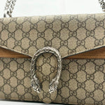 Load image into Gallery viewer, Gucci Dionysus Shoulder Bag GG Supreme Medium Beige/Brown (Pre-owned)
