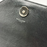 Load image into Gallery viewer, Saint Laurent Black Matelassé Leather Betty Shoulder Bag Black (Pre-owned) 96MHRH8
