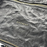 Load image into Gallery viewer, Givenchy Black Wrinkled Sheepskin Leather Medium Pandora Bag (Pre-owned) RH4B92Y
