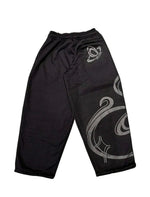 Load image into Gallery viewer, Sono Thrum Black Barrel Sweatpants

