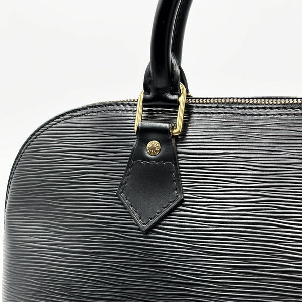Louis Vuitton Black Epi Leather Alma PM Bag (Pre-owned) 49JQXV4
