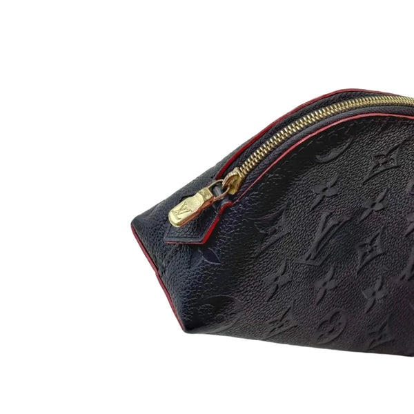 Louis Vuitton Empreinte Cosmetic Pouch Marine Rouge (Excellent Condition) C26B2MW