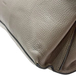 Load image into Gallery viewer, Gucci Cellarius Calfskin Medium Bamboo Daily Top Handle Bag Storm Grey (Pre-owned) 3R2BHMB
